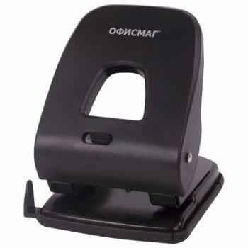 Дырокол ОФИСМАГ SUPER-40, до 40 листов, черный, 229696 - Премиум Сервис