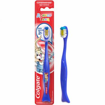 Зубная щетка детская (2+лет) COLGATE супер мягкая, ш/к 02618, 4606144002618 - Премиум Сервис