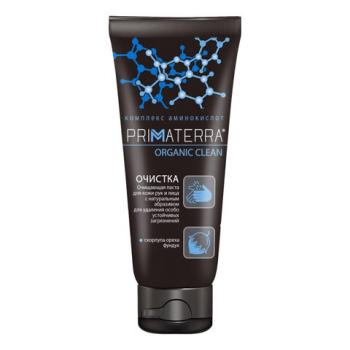 Паста очищающая, 200 мл, PRIMATERRA ORGANIC CLEAN, от сильных загрязнений с натуральным абразивом - Премиум Сервис