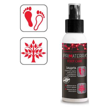 Спрей для ног 100мл PRIMATERRA FOOT CARE, дезодорирующий, с противогрибковым эффектом - Премиум Сервис