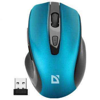 Мышь беспроводная DEFENDER Prime MB-053, USB, 5 кнопок+1 колесо-кнопка, оптическая, б, 52054 - Премиум Сервис
