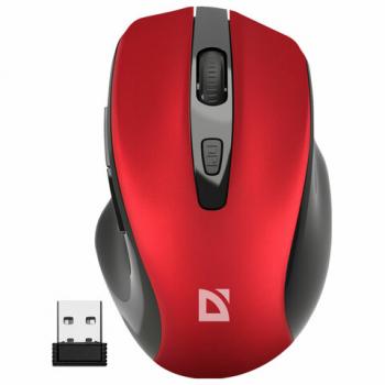 Мышь беспроводная DEFENDER Prime MB-053, USB, 5 кнопок+1 колесо-кнопка, оптическая, к, 52052 - Премиум Сервис