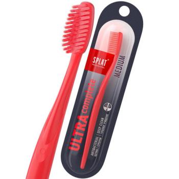 Зубная щетка средней жесткости SPLAT PROFESSIONAL "ULTRA COMPLETE", глубокое очищение, 111.14169.0101 - Премиум Сервис