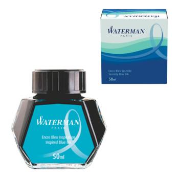 Чернила WATERMAN (Франция), 50 мл, S0110720, синие - Премиум Сервис