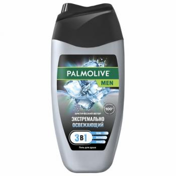 Гель для душа 3в1 для лица, волос и тела 250мл PALMOLIVE MEN "Арктический ветер" осве, 5996175230951 - Премиум Сервис