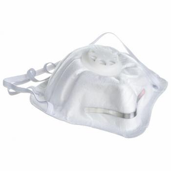 Респиратор противоаэрозольный, средний класс защиты FFP2, с клапаном, формованный, ИСТОК, 892597 - Премиум Сервис