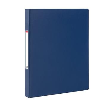 Папка на 2 кольцах, ПРОЧНАЯ, картон/ПВХ, BRAUBERG Office, СИНЯЯ, 35 мм, до 180 л., 27 - Премиум Сервис