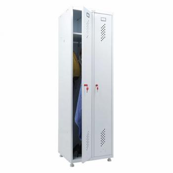 Шкаф медицинский для одежды HILFE "МД 2 ШМ-SS" 1900х575х500 мм, белый, S26199302109 - Премиум Сервис