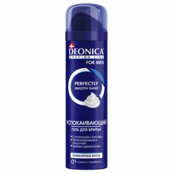 Гель для бритья 200мл DEONICA FOR MEN "Комфортное бритье", ш/к 35579, 4600104035579 - Премиум Сервис