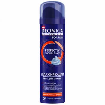 Гель для бритья 200мл DEONICA FOR MEN "Максимальная защита", ш/к 35586, 4600104035586 - Премиум Сервис