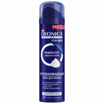 Пена для бритья 240мл DEONICA FOR MEN "Комфортное бритье", ш/к 35623, 4600104035623 - Премиум Сервис