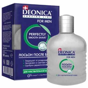 Лосьон после бритья 90 мл, DEONICA FOR MEN, для чувствительной кожи, 4600104036477N - Премиум Сервис