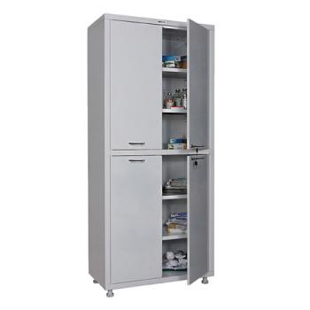 Шкаф медицинский 2-створчатый HILFE "МД 2 1780/SS" 1850х800х400 мм, белый, S26199205009 - Премиум Сервис