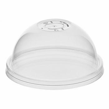 Крышка купольная для стакана Bubble Cup прозрачная ПП, ВЗЛП, ШК6183, 3006П - Премиум Сервис