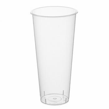 Стакан одноразовый 650мл пластиковый прозрачный Bubble Cup, СВЕРХПЛОТНЫЙ, ВЗЛП, ШК623, 1022ГП - Премиум Сервис