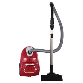 Пылесос TEFAL TW3953EA, с пылесборником, 2000Вт, мощность всасывания 750Вт, красный, 2211400166 - Премиум Сервис
