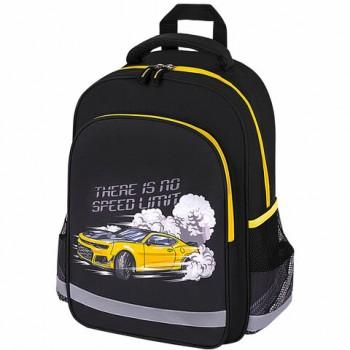 Рюкзак ПИФАГОР SCHOOL, 1 отделение, 3 кармана, "Extreme speed", 38x28х14 см, 272078 - Премиум Сервис