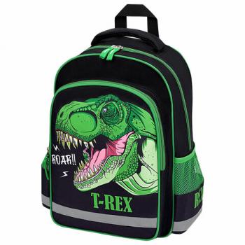 Рюкзак ПИФАГОР SCHOOL, 1 отделение, 3 кармана, "Dino roar", 38x28х14 см, 272080 - Премиум Сервис