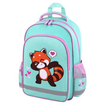 Рюкзак ПИФАГОР SCHOOL, 1 отделение, 3 кармана, "Red panda", 38x28х14 см, 272083 - Премиум Сервис