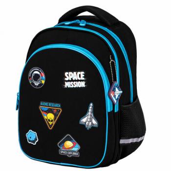 Рюкзак BRAUBERG OPTIMA, 2 отделения, с брелком, "Open space", 36х27х18 см, 272095 - Премиум Сервис