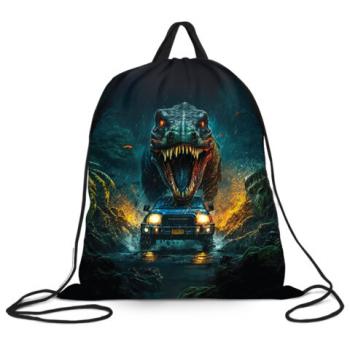 Мешок для обуви BRAUBERG KIDS, с петлей, 42х34 см, Dino chase, 272416 - Премиум Сервис