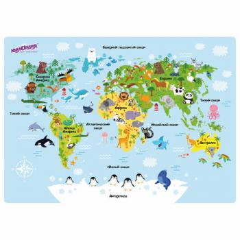 Настольное покрытие ЮНЛАНДИЯ, А3+, пластик, 46x33 см, Map, 272370 - Премиум Сервис