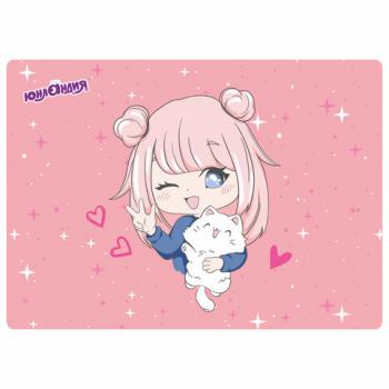 Настольное покрытие ЮНЛАНДИЯ, А4+, пластик, 33x23 см, Anime pals, 272371 - Премиум Сервис
