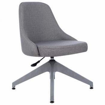 Кресло для приемных и переговорных CH-340GLZ, ткань, серое, 1923860 - Премиум Сервис