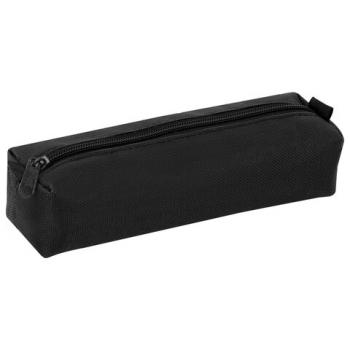 Пенал-тубус ПИФАГОР на молнии, ткань, черный, 22х5 см, 272255 - Премиум Сервис