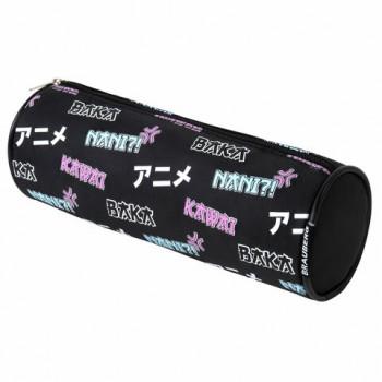 Пенал-косметичка BRAUBERG, Anime, черный, 20х7х7см, 272295 - Премиум Сервис