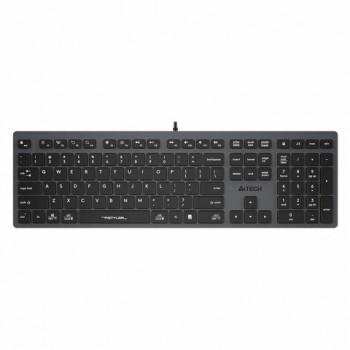 Клавиатура проводная A4TECH Fstyler FX50, USB, 109 кнопок, серая, 1624628 - Премиум Сервис