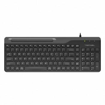 Клавиатура проводная A4TECH Fstyler FK25, USB, 103 кнопки, черная, 1530215 - Премиум Сервис
