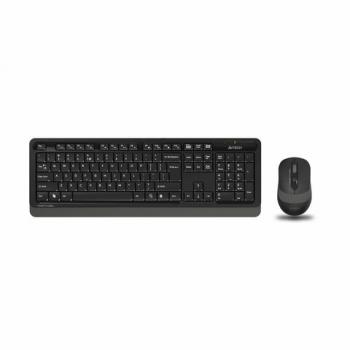 Набор беспроводной A4TECH Fstyler FG1010, USB, 104 кл., мышь 4 кн.+1 кн.-колесо, черная, 1147570 - Премиум Сервис