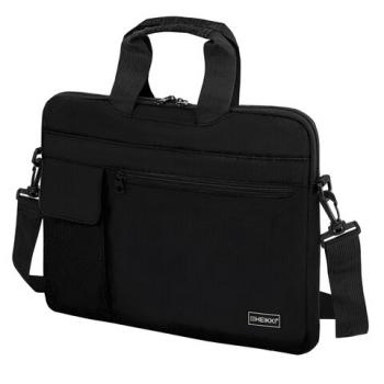 Сумка портфель HEIKKI NOVATION (ХЕЙКИ) с отд. для ноутбука 13-14", черная, 28х38х3 см, 272594 - Премиум Сервис