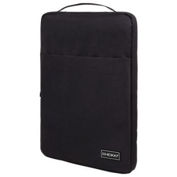 Чехол для ноутбука HEIKKI OPTION MAX 15,6'' (ХЕЙКИ), с ручкой и карманом, черный, 39х27х3 см, 272602 - Премиум Сервис