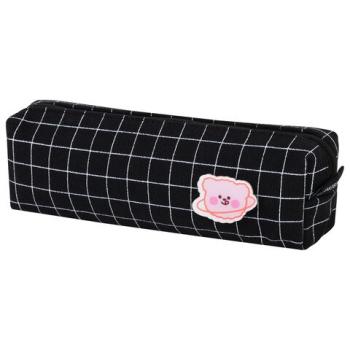 Пенал BRAUBERG, 1 отделение, полиэстер, Cute bear, черный, 19х4х6 см, 272303 - Премиум Сервис