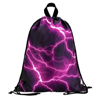 Мешок для обуви BRAUBERG большой удобный с ручкой, 51х41 см, Lightning, 272400 - Премиум Сервис