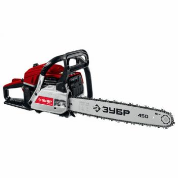 Бензопила ЗУБР ПБЦ-М49-45, 2100Вт, 11000 об/мин, объем двигателя 49 см3, 2.9 л.с, ПБЦ-М49-45 - Премиум Сервис