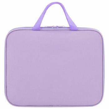 Папка на молнии с ручками STAFF EVERYDAY А4, полиэстер, нежно-фиолетовый, 272185 - Премиум Сервис