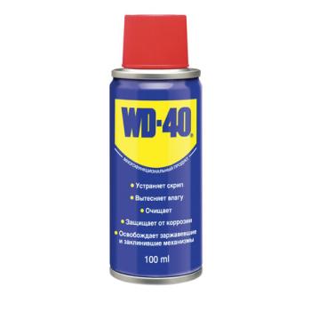 Средство WD-40 универсальное, 100 мл, для тысячи применений в офисе, быту, производстве, WD0000 - Премиум Сервис