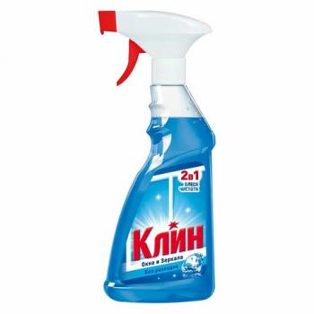 Средство для мытья стекол и зеркал 500мл КЛИН, ш/к 00500 - Премиум Сервис