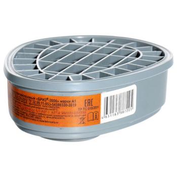 Фильтр противогазовый Бриз-2006, комплект 2 штуки, органические газы и пары класса А1 - Премиум Сервис