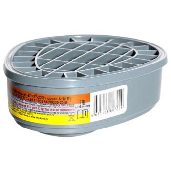 Фильтр противогазовый Бриз-2006, комплект 2штуки, органические, неорганические, кислые газы, класса A1B1E1 - Премиум Сервис