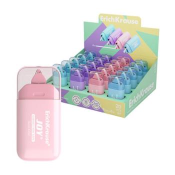 Корректирующая лента ERICH KRAUSE JOY Pastel 5мм*6м, корпус ассорти, блистер, европодвес, 61931 - Премиум Сервис