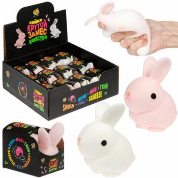 Игрушка - антистресс "Крутой замес ЗАЙКА УШАСТИК", 7*5см, 1TOY, Т25372 - Премиум Сервис
