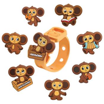 Браслет детский с насадками ЧЕБУРАШКА, АССОРТИ, КОНФИТРЕЙД, УТ56389 - Премиум Сервис