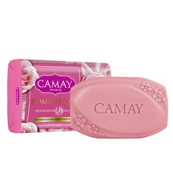 Мыло туалетное 85гр CAMAY "Французкая роза", ш/к 23605 - Премиум Сервис