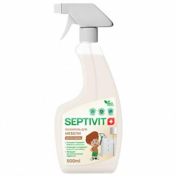 Полироль для мебели 500мл SEPTIVIT, биоразлагаемый, триггер, ш/к 15216 - Премиум Сервис
