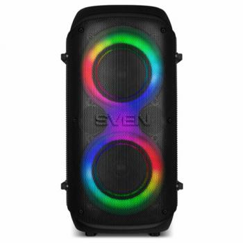 Колонка портативная SVEN PS-800, 100 Вт, TWS, Bluetooth, FM, USB, microSD, LED-дисп, черн, SV-021511 - Премиум Сервис