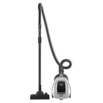 Пылесос LG VC5420NNTS с контейнером "циклон", 2000Вт, мощность всасывания 380Вт, серебристый/черный - Премиум Сервис